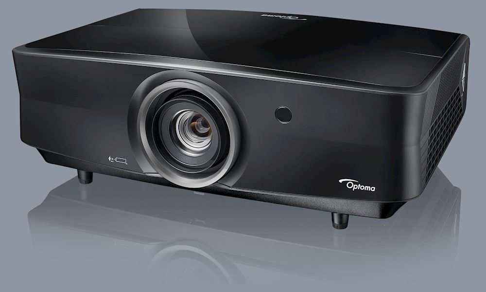 Proyector - Optoma UHZ65, UHD 4K, Tecnología Laser, 80% DCI-P3, 3000 ANSI lumenes, HDR, PureMotion, Negro