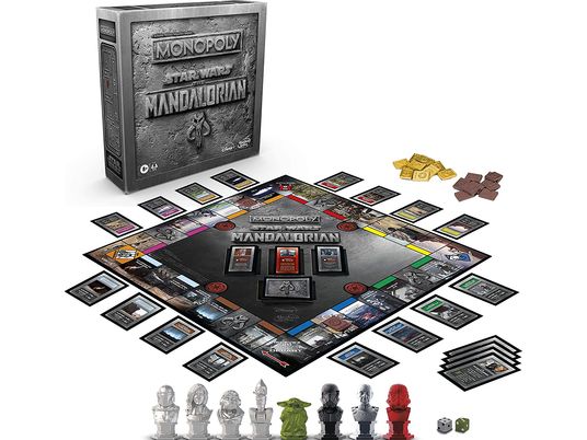 HASBRO Monopoly : Star Wars – The Mandalorian (français) - Jeu de société (Multicolore)
