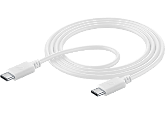 CELLULARLINE USB-C-kabel - USB-C 1.5 m Wit (USBDATACUSBCCTABW)