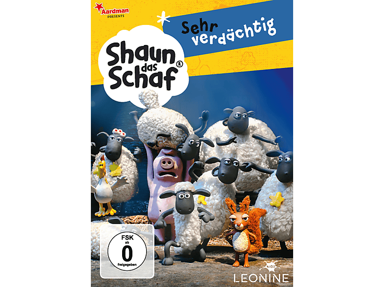 Shaun das Schaf - Sehr verdächtig (Staffel 6, Vol. 2) DVD