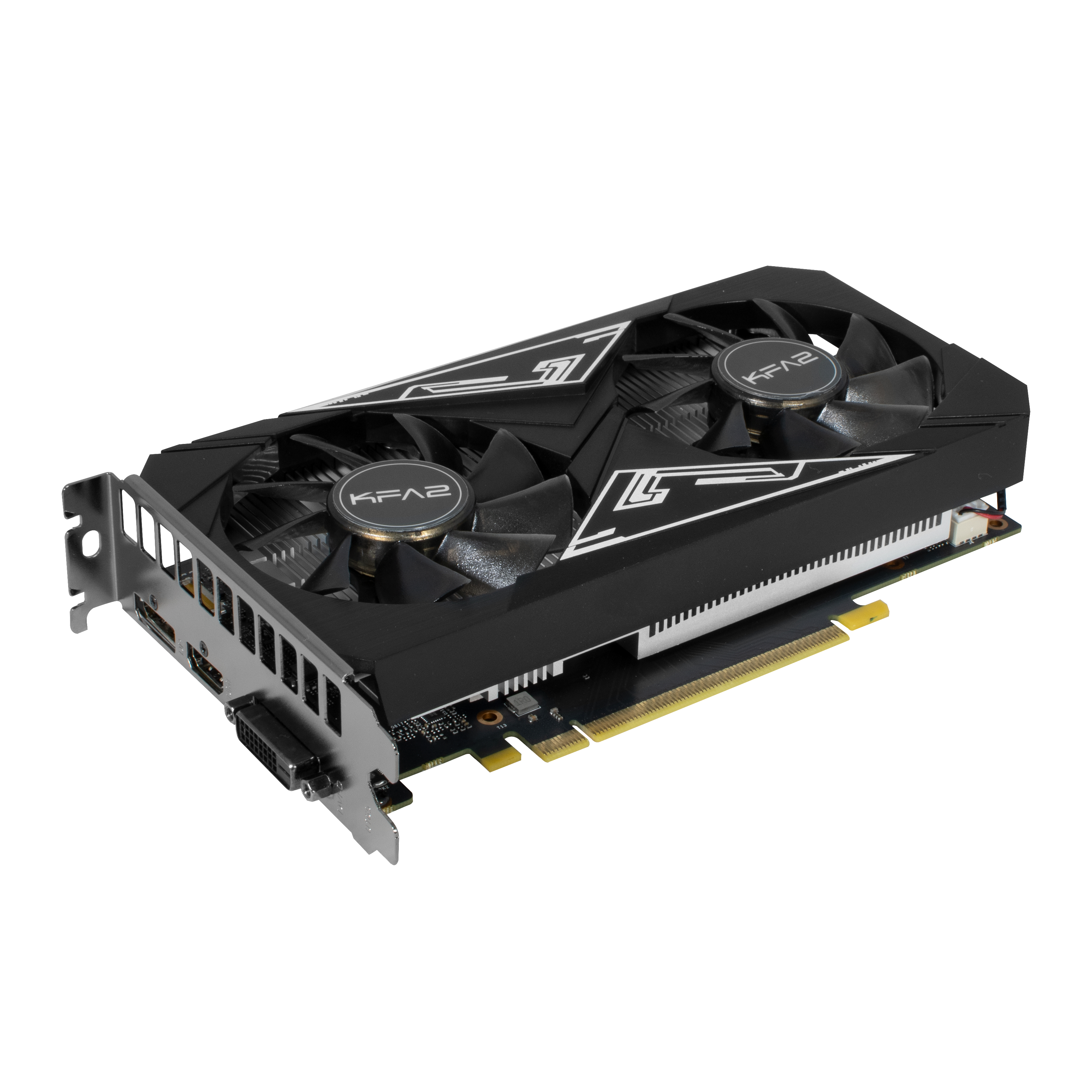 KFA2 GeForce® GTX 1650 EX PLUS OC 4GB (65SQL8DS93EK) (NVIDIA, Grafikkarte)