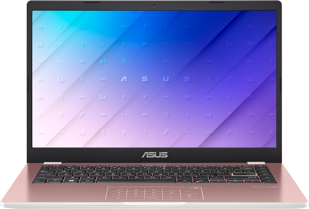 ASUS Notebook VivoBook 14 E410MA-EK355T, N5030, 4GB RAM, 128GB SSD, 14 Zoll FHD, Pink (90NB0Q14-M08700) Notebook, 14 Zoll, Full-HD, Intel® Pentium® Silber Prozessor N5030 (4 MB Cache, bis zu 3.10 GHz), 4 GB, 128 GB SSD