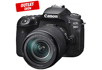 CANON EOS 90D 18-135 IS USM Dijital Fotoğraf Makinesi Siyah Outlet 1204447