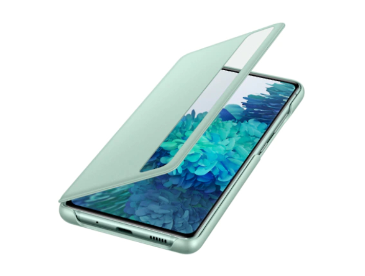 SAMSUNG Clear View Cover, Mint Galaxy Samsung, Bookcover, S20 FE