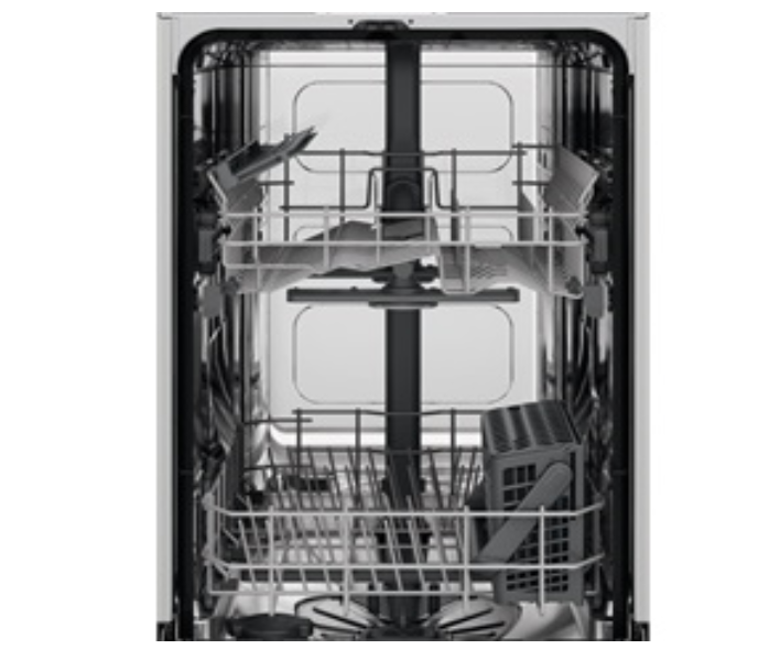 Lavavajillas - Electrolux ESA22100SX, Independiente, 9 servicios, 8 programas, 45 cm., Inox