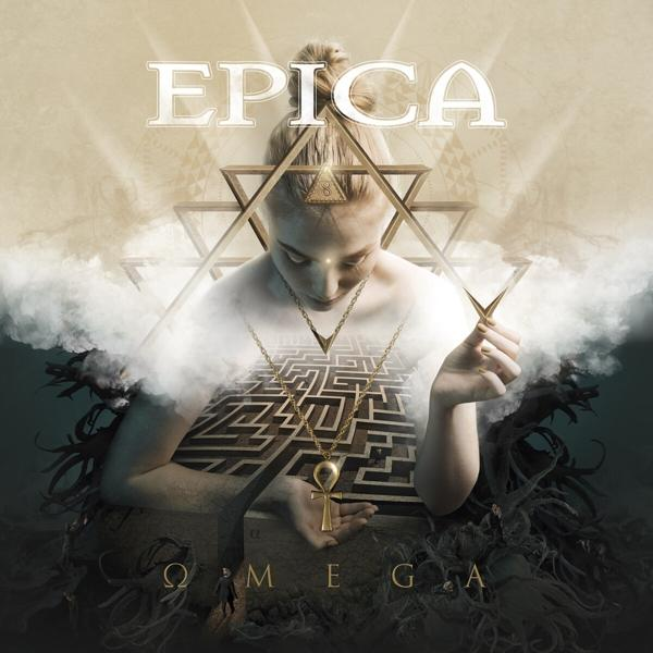 Albumhoes met een vrouw, een doolhof en een ankh. Het woord 'EPICA' staat bovenaan.