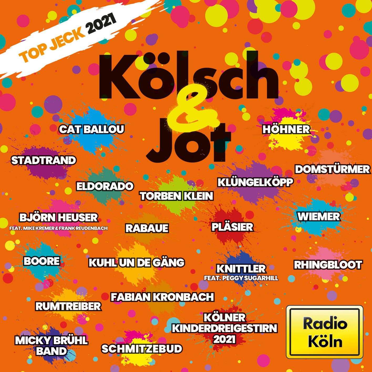 VARIOUS - Koelsch And Jot-Top 2021 Jeck (CD) 