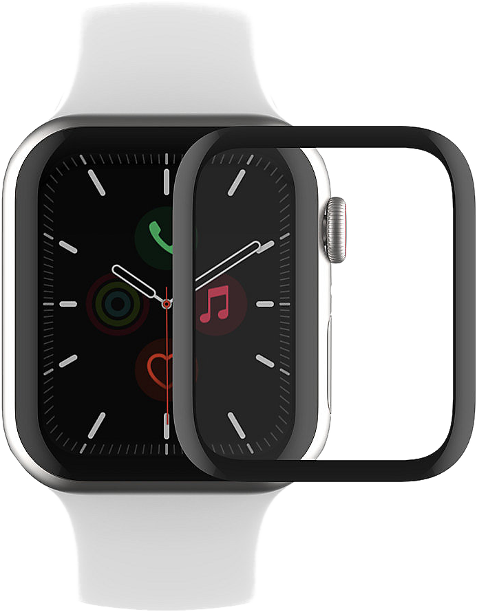 BELKIN Protection d'écran Apple Watch 40 mm Noir (OVG001ZZBLK)