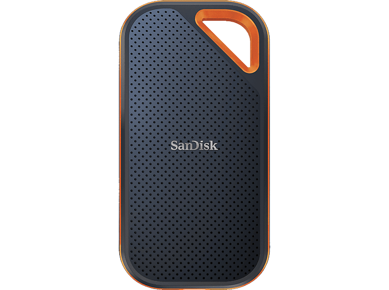 SANDISK 2TB Extreme pro Tragbare SSD USB-C USB 3.2 Gen 2x2 Externes NVMe Solid-State-Laufwerk bis zu 2000 MB/s IP65-Staub- und Wasserdichtigkeit; Festplatte