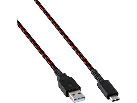 PDP Charging cable - Câble de chargement (Noir/Rouge)