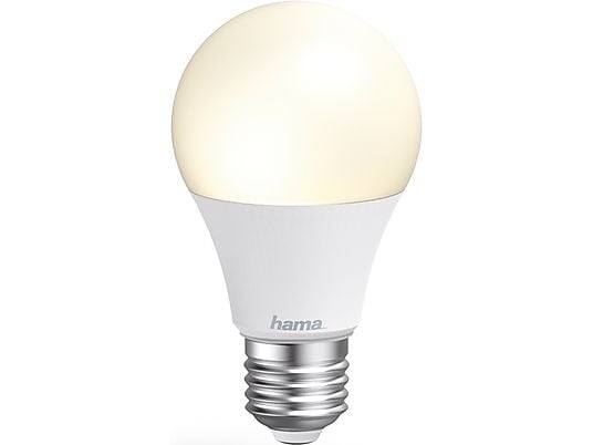 HAMA WiFi-LED-Lampe - Glühlampe (Weiss)