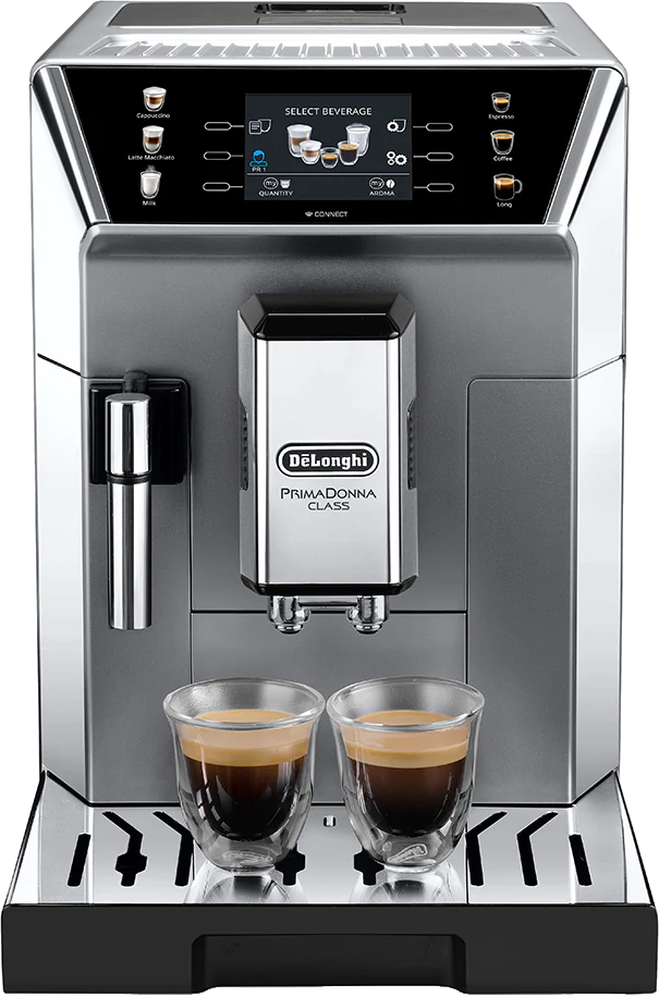DE LONGHI  PrimaDonna Class (ECAM550.85.MS) - Volautomatische espressomachine - Zilver