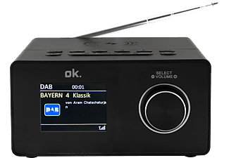 OK OCR 530-B DAB+ QI - Digitalradio (FM, DAB+, Schwarz)
