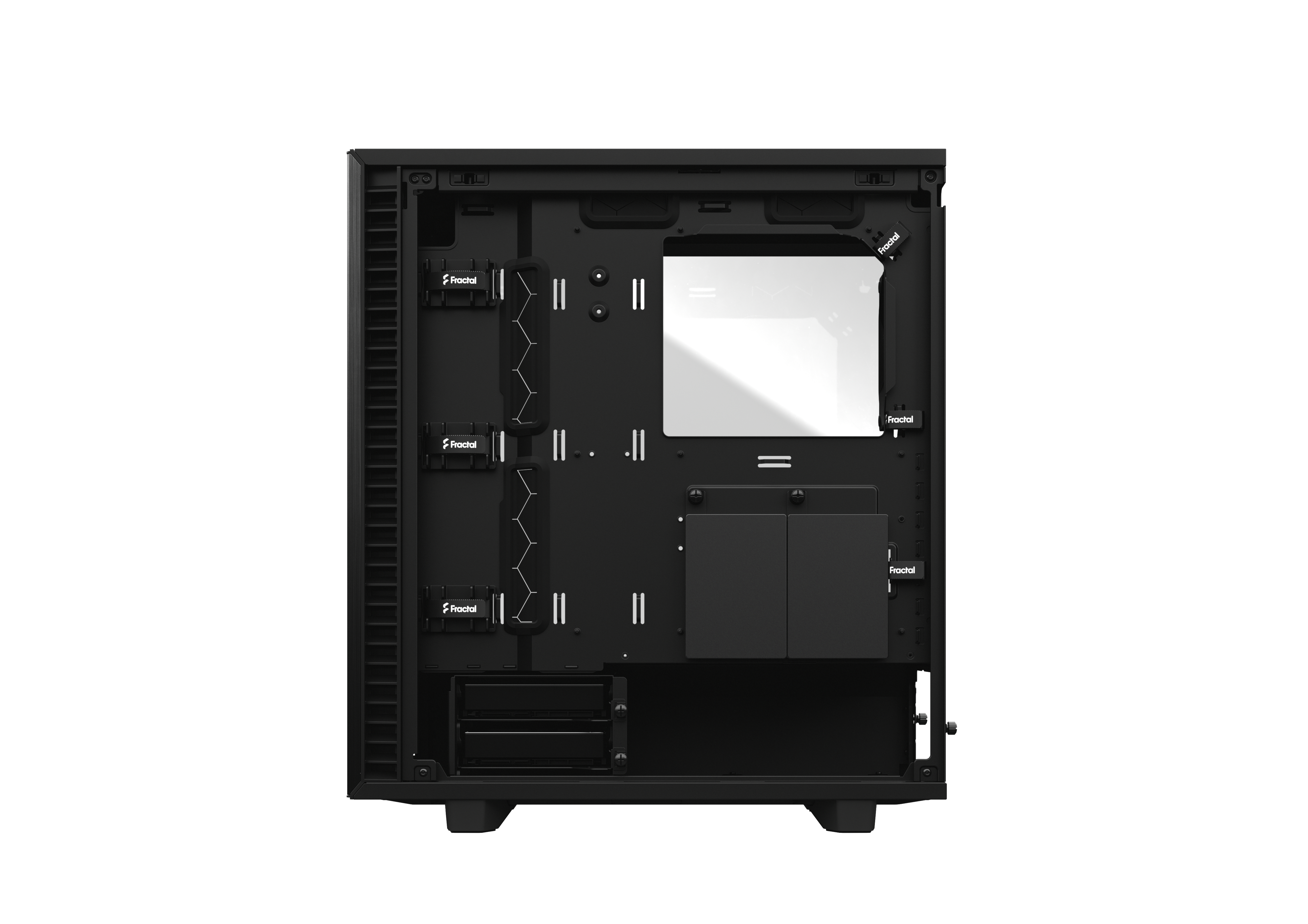 FRACTAL DESIGN Define 7 Compact TG Dark PC-Gehäuse, Schwarz