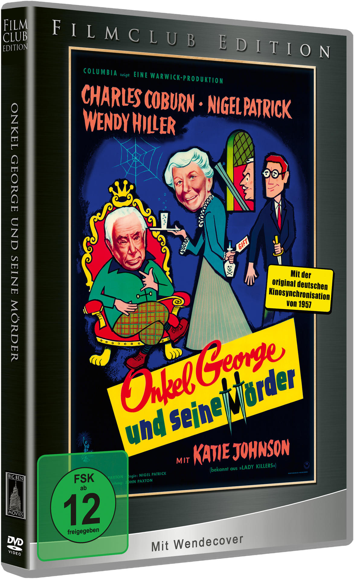 HP 128A gelbe Tonerkartuschenbox. Hat das HP-Logo und Produktinformationen.
