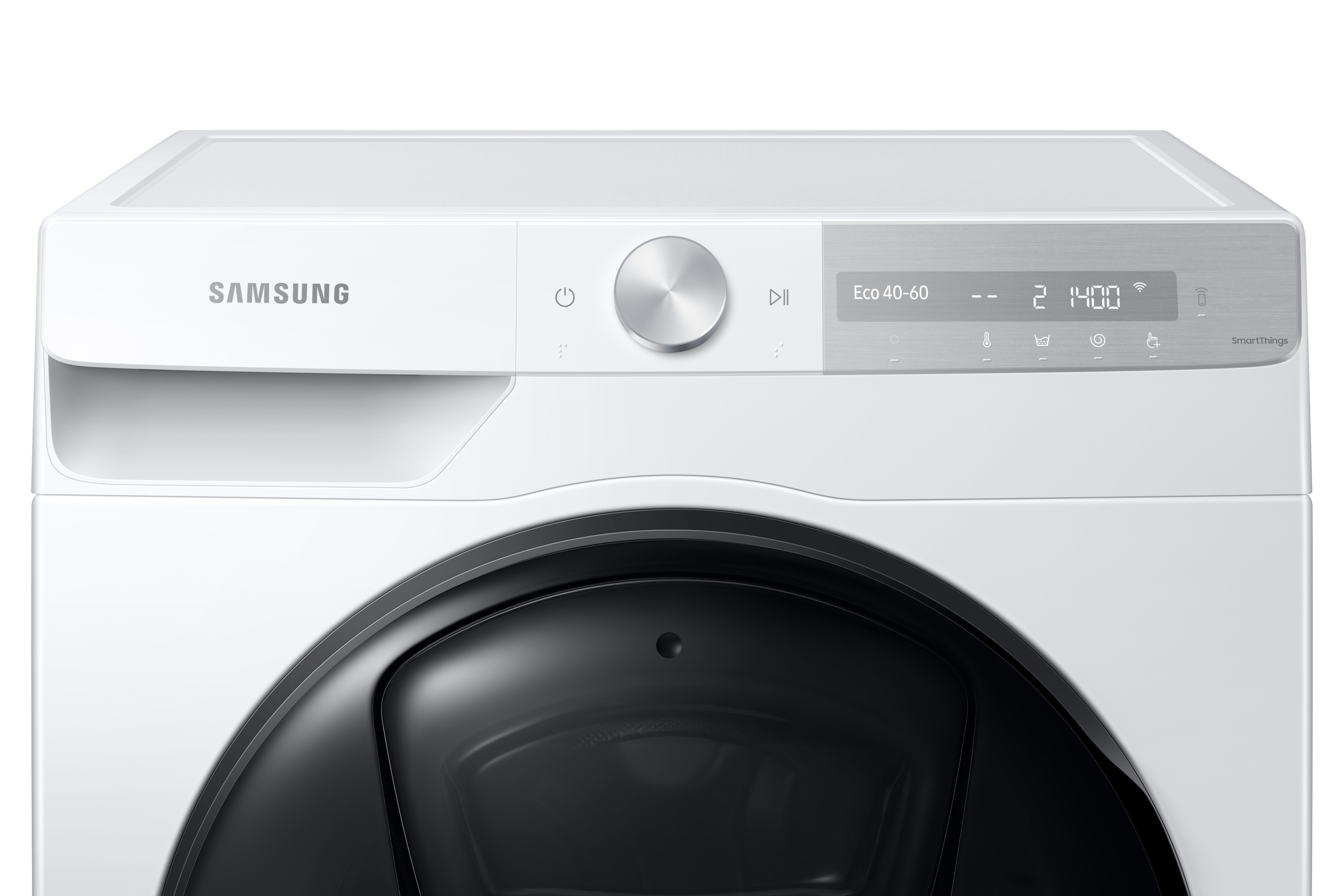 SAMSUNG Wasmachine voorlader QUICK DRIVE: QBubble B (WW80T754ABH/S2)