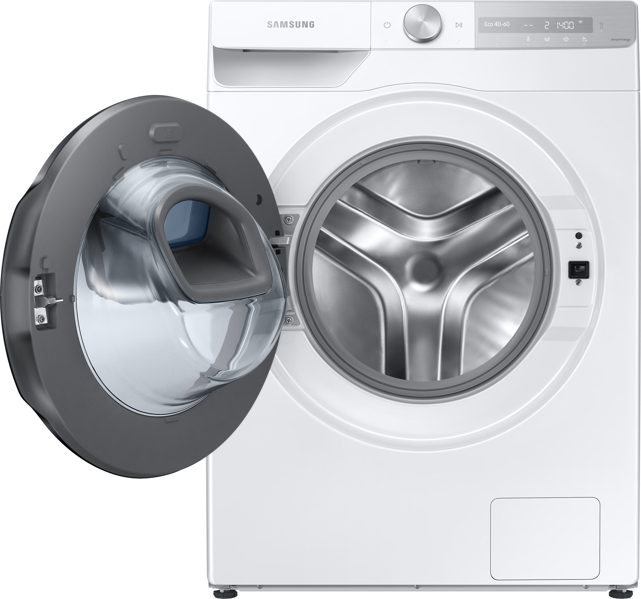SAMSUNG Wasmachine voorlader QUICK DRIVE: QBubble B (WW80T754ABH/S2)