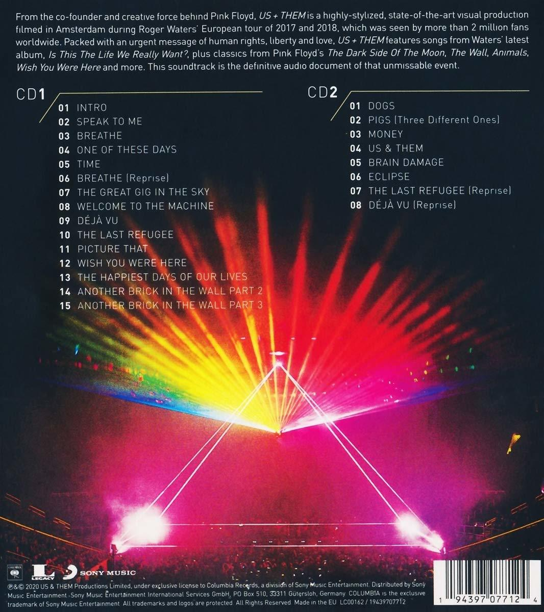 CD-Cover mit Titellisten und Bandnamen. Mit farbenfrohem, geometrischen Design.