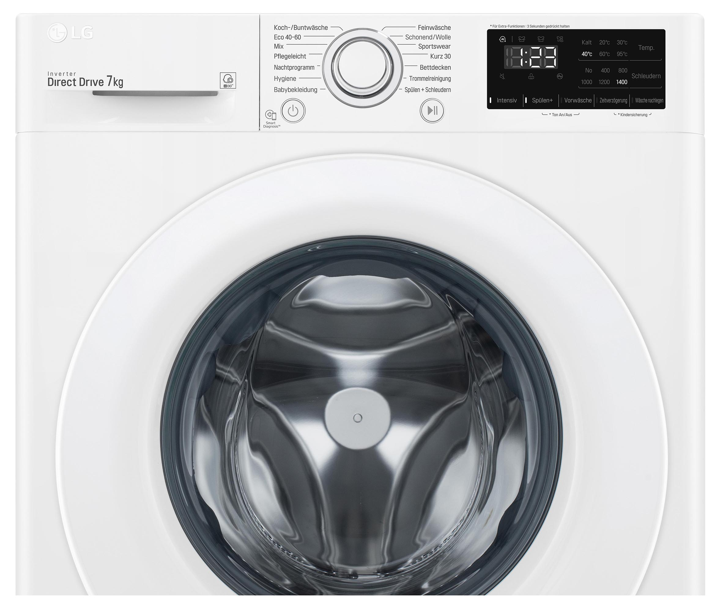 LG F14WM7LN0E Waschmaschine (7 kg, 1350 U/Min., D)