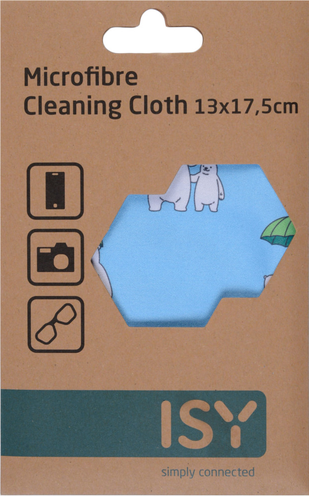 ISY Chiffons de nettoyage en microfibre réutilisable (ICL-501)