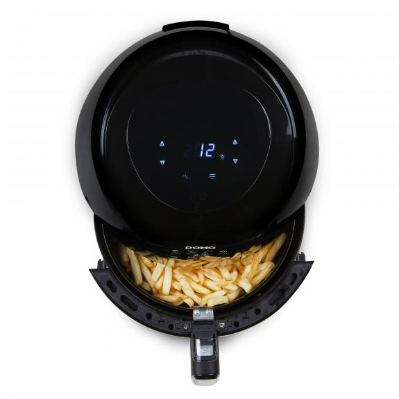 DOMO  DO533FR XXL - Hetelucht friteuse - Zwart - 1,5 kg - 2000 W