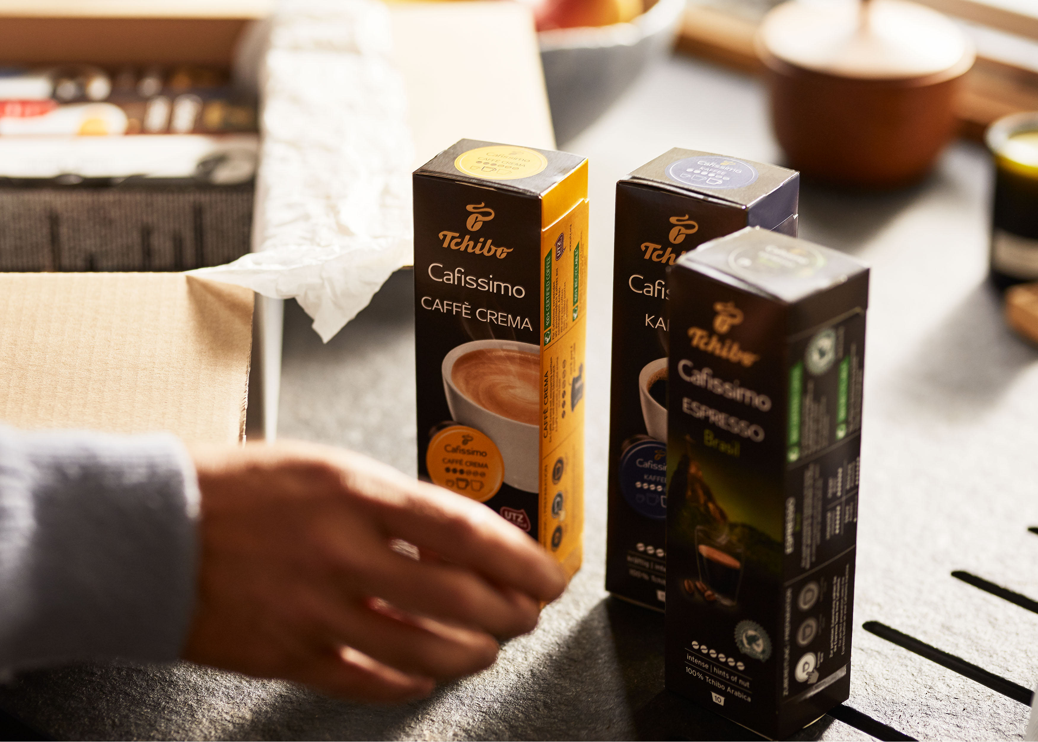 TCHIBO Espresso kräftig Kaffeekapseln (Tchibo Cafissimo)