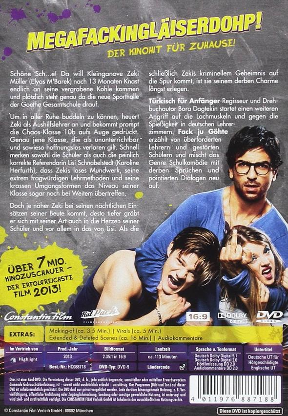 DVD-Cover für einen deutschen Comedy-Film mit Schauspielern und fettem Text.