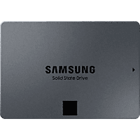 SAMSUNG SSD Festplatte 870 QVO 4TB, SATA, Schwarz (MZ-77Q4T0BW)