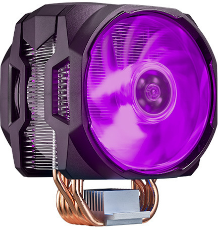 COOLER MASTER 120mm CPU-Kühler MasterAir MA610P RGB CPU Kühler, Schwarz