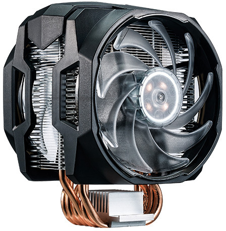 COOLER MASTER 120mm CPU-Kühler MasterAir MA610P RGB CPU Kühler, Schwarz
