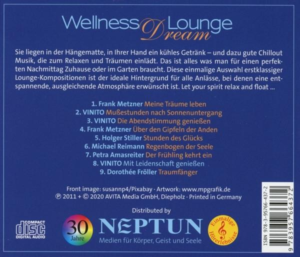 CD-Cover mit Titelliste und blauem Hintergrund mit Text und Bildern.