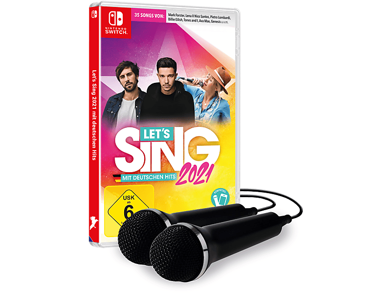 MIT MICS) SING HITS - Switch] DEUTSCHEN [Nintendo LETS 2021 SW (+2