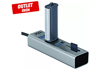 DAYTONA BX 04HB USB 3.0 3 Port Hub Kart Okuyucu Adaptör Outlet 1207274