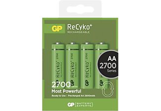 GP Recyko 2700 újratölthető AA elem, 4db (B14074)