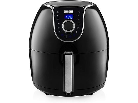 PRINCESS 01.182055.01.001 Aerofryer XXL Heißluftfritteuse (5,2 l, 1700 Watt, Schwarz)