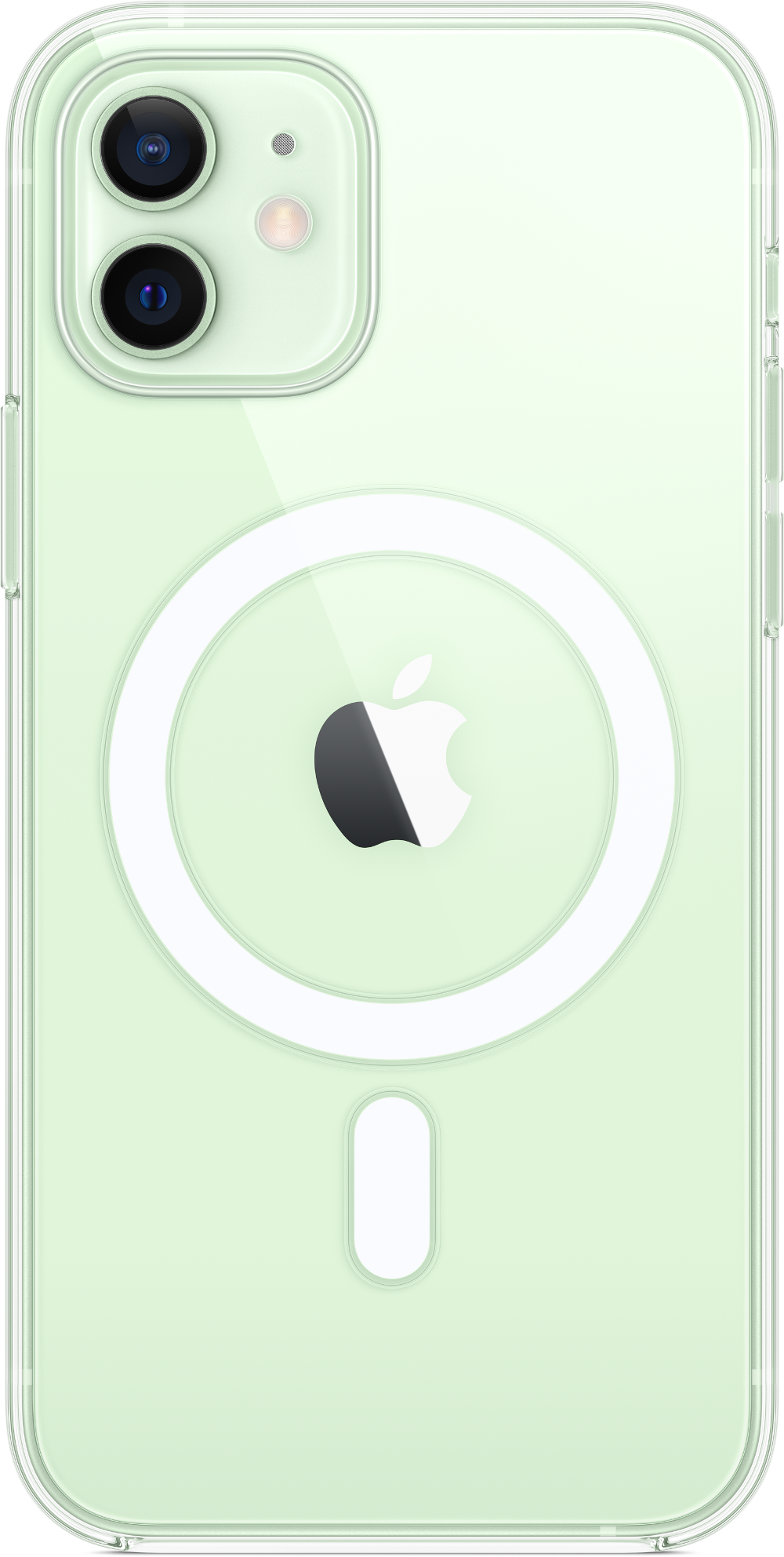 APPLE Clear Case avec MagSafe - Coque (Convient pour le modèle: Apple iPhone 12, iPhone 12 Pro)