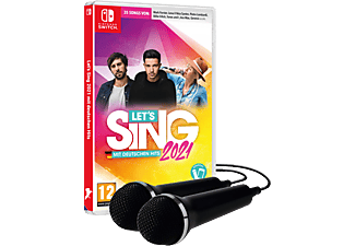 Let's Sing 2021 mit deutschen Hits (+ 2 Mics) - Nintendo Switch - Allemand