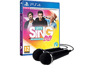 Let's Sing 2021 mit deutschen Hits (+ 2 Mics) - PlayStation 4 - Allemand