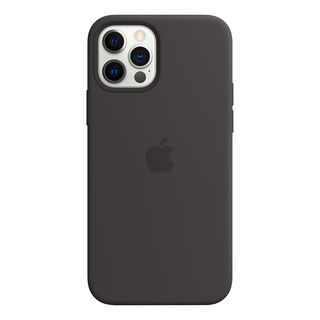 APPLE Silikon Case mit MagSafe - Schutzhülle (Passend für Modell: Apple iPhone 12/12 Pro)