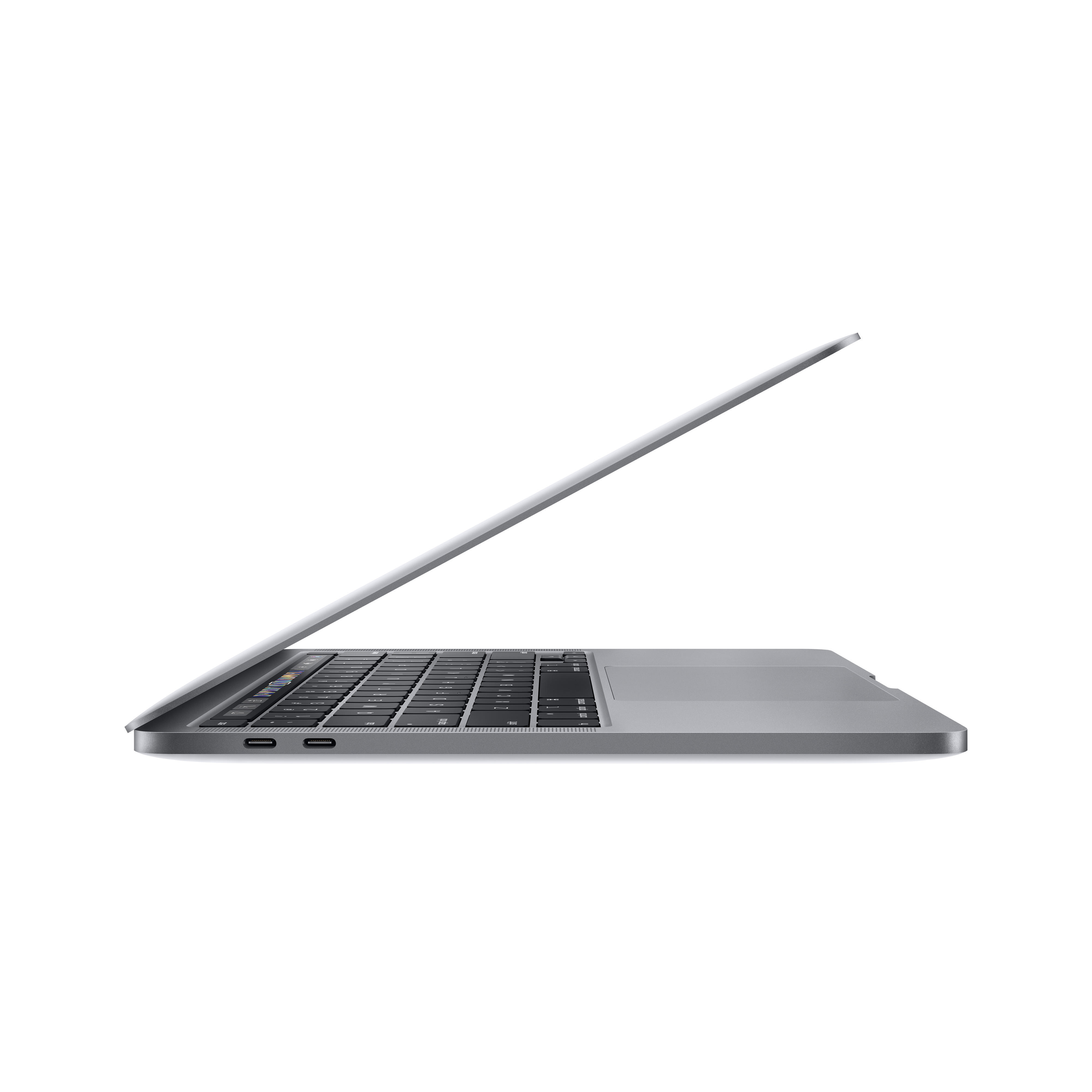 RAM, 512 i7 Grafik Grau MacBook Intel® Display, Prozessor, mit 645, Space 13,3 Pro, 16 MXK52D/A-3887138 Iris SSD, GB Plus APPLE Notebook Intel Zoll GB Core™