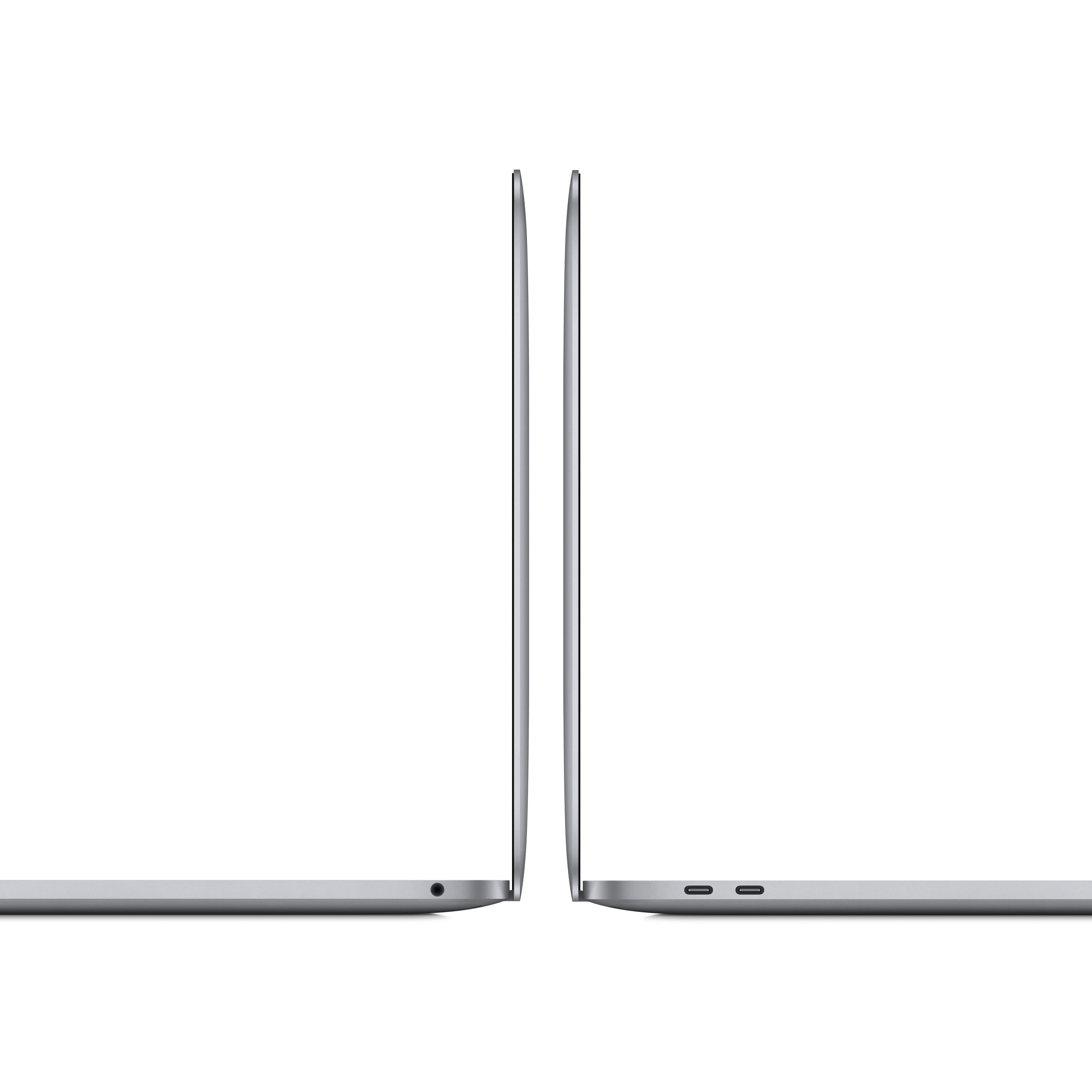 Plus Grafik GB 16 Grau i7 SSD, APPLE RAM, Prozessor, Core™ GB mit Space 645, Iris MXK52D/A-3887138 Intel® 13,3 512 MacBook Zoll Pro, Notebook Display, Intel