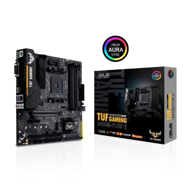 ASUS 90MB1620-M0EAY0 TUF GAMING B450M-PLUS II Gaming-Mainboard schwarz