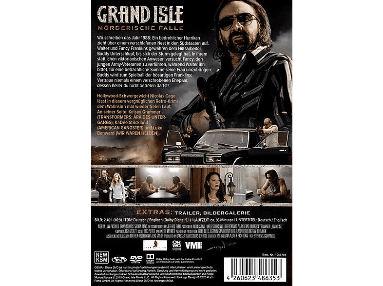Thumbnail - Grand Isle - Mörderische Falle DVD