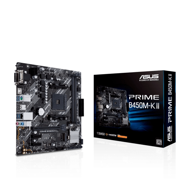 ASUS 90MB1600-M0EAY0 PRIME B450M-K II schwarz
