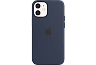APPLE iPhone 12 mini Siliconen Case Donkermarineblauw