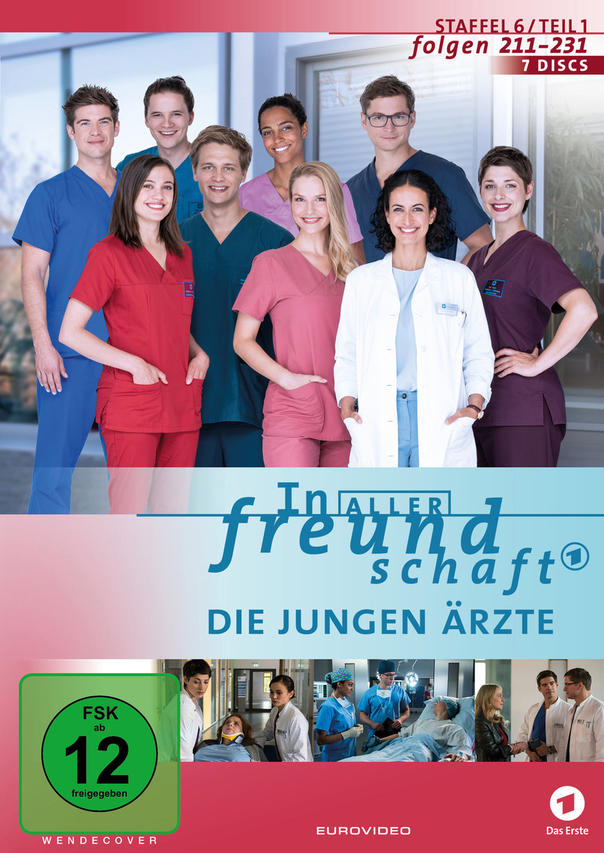 In aller Freundschaft - Folgen 1, 6, Teil DVD jungen - Die - Ärzte 211 232 Staffel