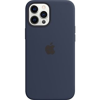APPLE iPhone 12 Pro Max Siliconen Case Donkermarineblauw