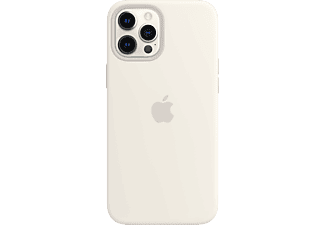 APPLE iPhone 12 Pro Max Siliconen Case Wit