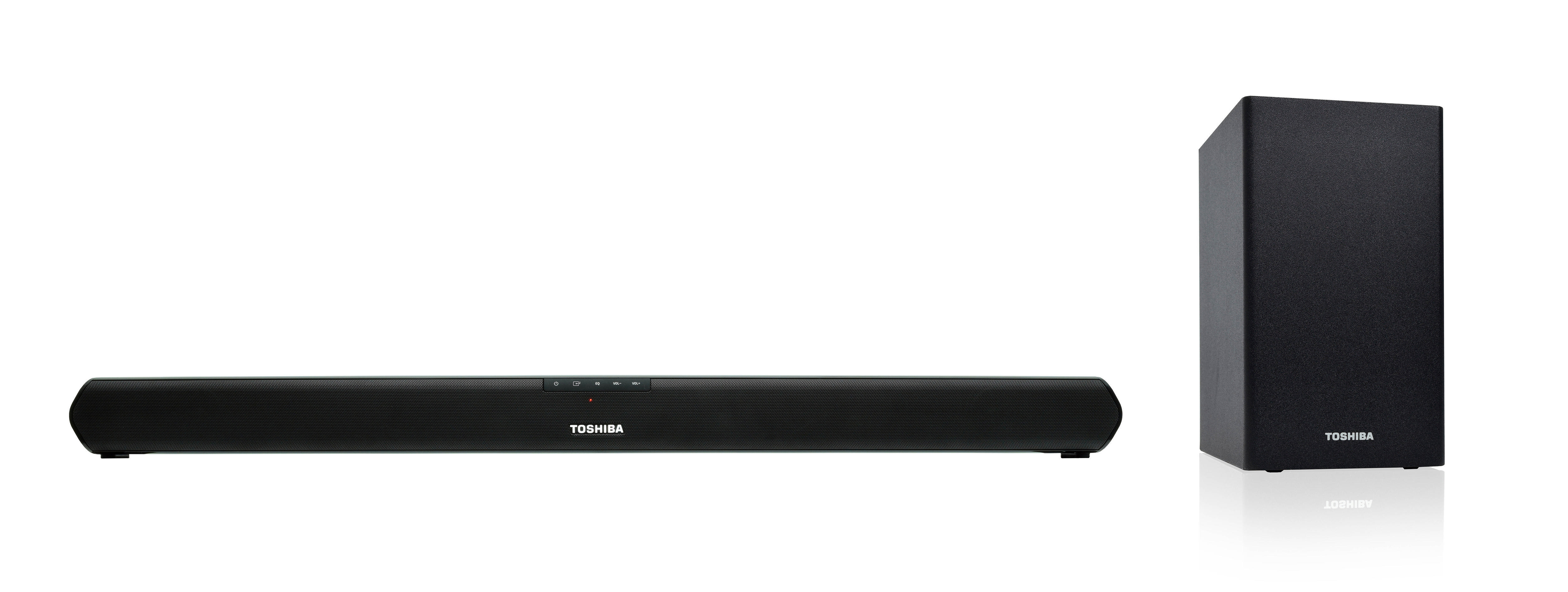 TOSHIBA TY-WSB 600 2.1, Soundbar, Schwarz