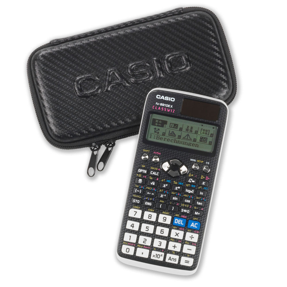 CASIO FX-CASE-CB-BK2 Taschenrechner Tasche Schwarz